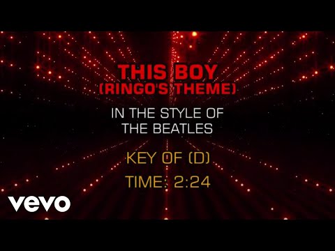 The Beatles – This Boy (Karaoke)