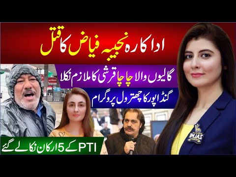 🔴 Actress Najeeba Fiaz Ka Qatal | Ali Amin Gundapur Ka Chitrol Program | Pti Ke 5 Arkan Nikaly Gy