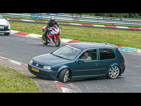 NÜRBURGRING EPIC Moments of 2024 - ALMOST CRASHES, FAILS & ACTION! Nordschleife Touristenfahrten