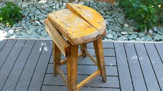 A stool from trash... Resurrection!