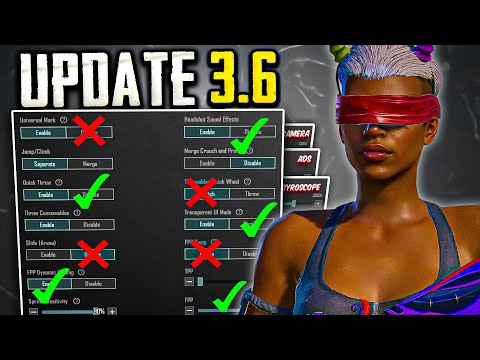 PUBG Mobile 3.6 Update: Best Settings, Controls & Sensitivity Guide!