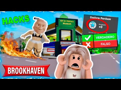 😨 PROBANDO HACKS VIRALES de TIKTOK 👀 en BROOKHAVEN roblox