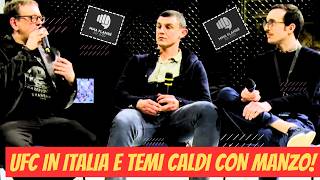 MMA Flambé LIVE a Roma: temi caldi con Manzo!