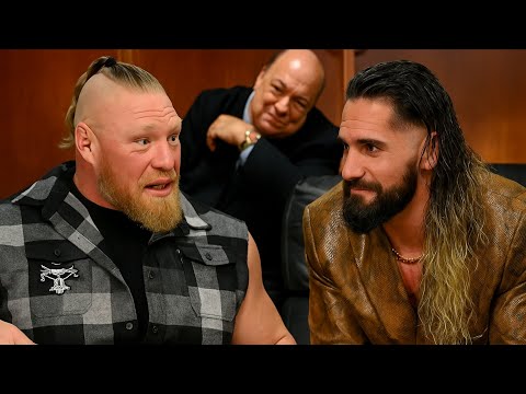 Brock Lesnar Return For Seth Rollins WWE Raw 2025 Roman Reigns & Jacob Fatu vs Hikuleo, Solo & Omos