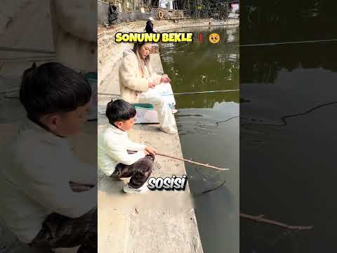 Saniyeler İçinde Balık Yakaladı ❗️😱