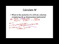 Molarity and Solution Preparation