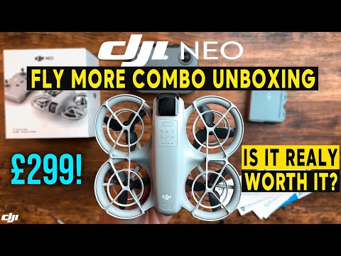 DJI NEO FLY MORE COMBO UNBOXING - IS IT WORTH IT?