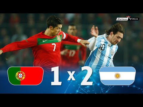 Portugal 1 x 2 Argentina (C. Ronaldo x Messi) โ 2011 Friendly Extended Goals & Highlights HD