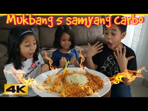 MUKBANG 5 SAMYANG CARBO TERPEDAS❗️ | TheRempongsHD Samyang