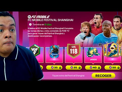 Fui el Primero en Completar la Racha Festival Shanghai y me Regala el Máximo de GRL en FC Mobile