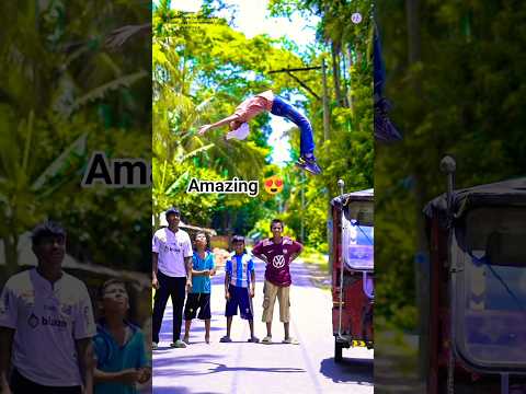 সেই রকম বিনোদন দিলাম 🥰 #flip #gymnast #bhojpuri #bhojpurisong #stunt #backflip #doyelfliptalent