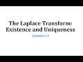 Laplace Transforms and Exponential Functions