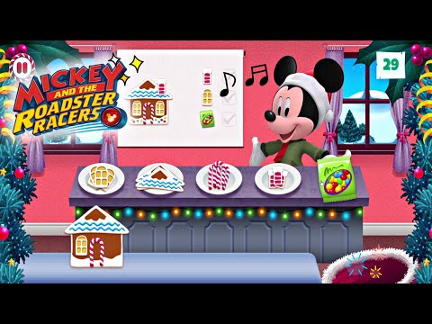 Mickey and the Roadster Racers - Decorate Christmas cookies - Disney Junior