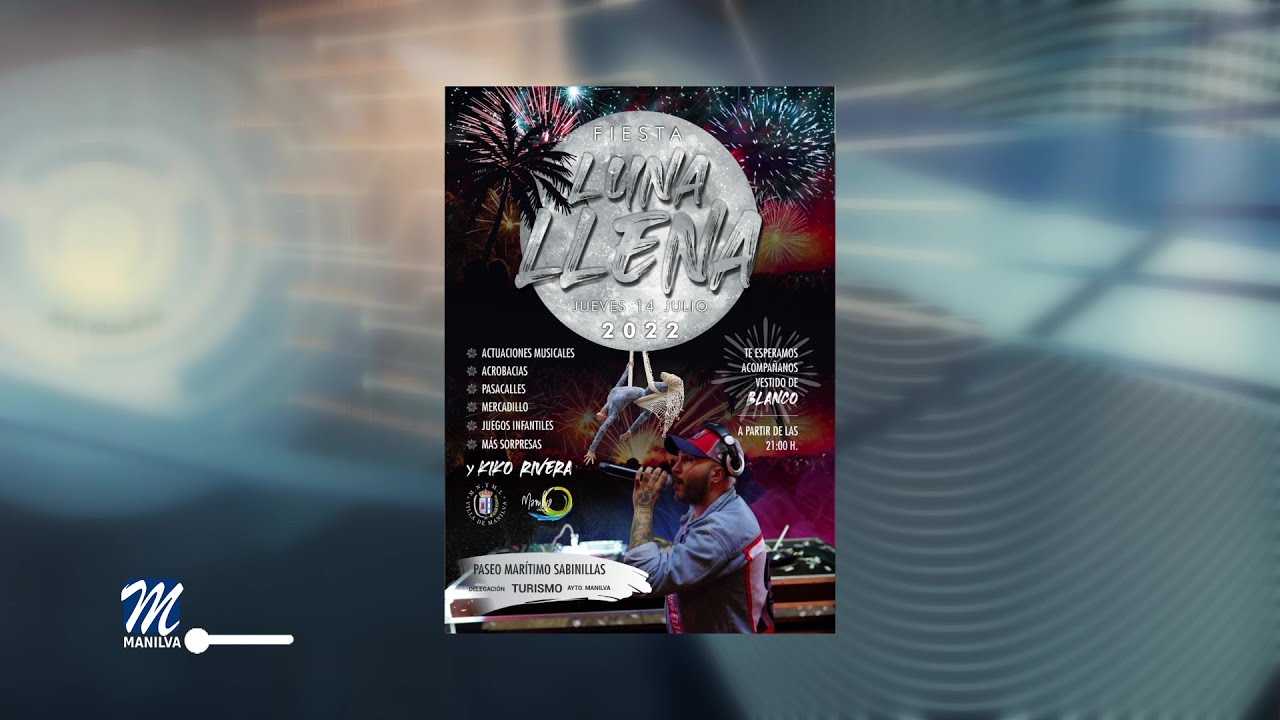 DJ Kiko Rivera amenizará La Fiesta de la Luna Llena el 14 de julio