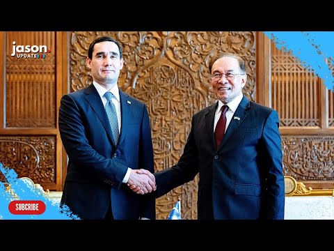 PM Anwar Ibrahim menerima Kunjungan Hormat Presiden Turkmenistan Serdar Berdimuhamedow