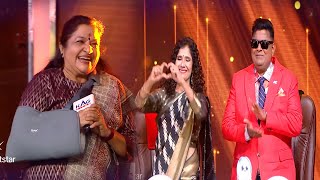 Super Singer Season 11 | கையில் கட்டுடன் சூப்பர் சிங்கர் மேடையில் பாடகி சித்ரா