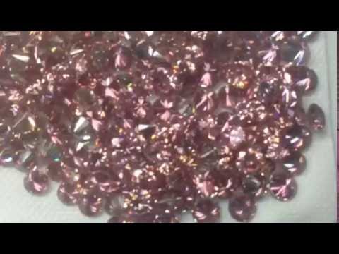 wholesale Pink Loose Moissanite stones