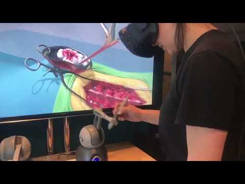 Fundamental Surgery VR simulator