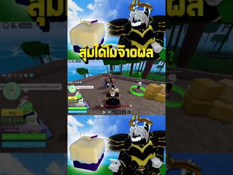 Blox Fruits หลอกคนว่าสุ่มได้ผลโมจิ