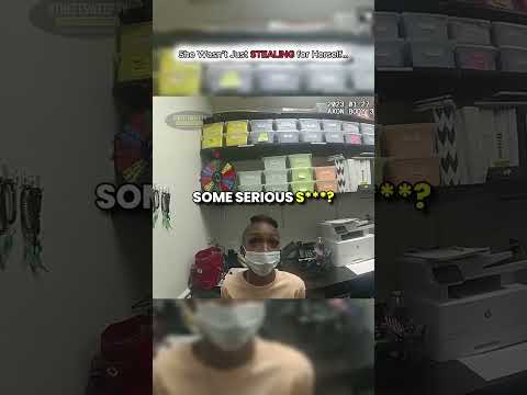 Young Mom Caught Stealing $1,000 in Makeup…😳