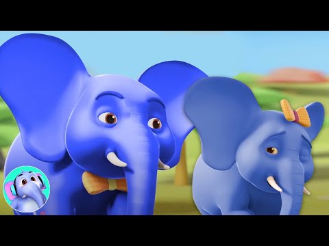 Ek Mota Hathi Color Song, एक मोटा हाथी, Hindi Rhymes and Elephant Song