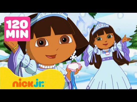 مغامرات دورا | إنقاذات شتوية دورا مع أميرة الثلج ❄️ لمدة ساعتين   | نيكلوديون | Nick Jr. Arabia