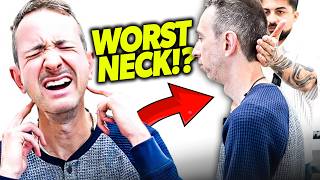 *MOST AWKWARD* NECK IVE CRACKED!😱 | Asmr Chiropractic Neck Pain, Back Pain, Headaches | Dr Tubio