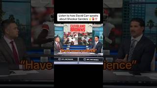 David Carr reacts to Shedeur Sanders
