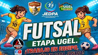 JUAN XXII 🆚️ PERENÉ
⚽️FUTSAL DAMAS - CAT. "A"
✅️ETAPA UGEL