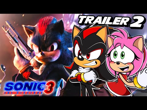 Sonic Movie 3 Trailer 2!! | Amy & Shadow REACT!!