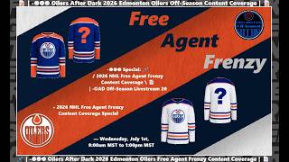 -🅞🅐🅓 Special: 🖊️ / 2026 NHL Free Agent Frenzy Content Coverage \ 📄 | -OAD Off-Season Livestream 20