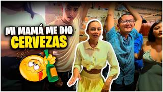 Heydi y Rodrigo en problemas por andar con bebidas alco-holicas