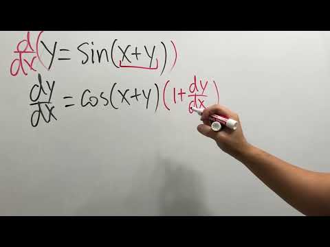 implicit differentiation and calculus ASMR