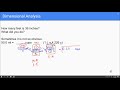 Exploring Dimensional Analysis Techniques