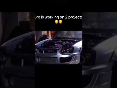 BRO HAS BEEN WORKING 😂 #mustang #hellcat #challenger #srt #dodge