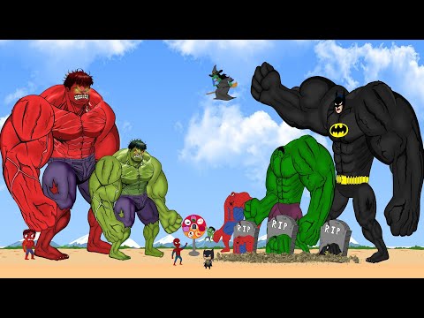 Team Hulk,Spiderman,BatMan & Team Family HULK NEW : Evolution Mystery | SUPER EXCITING-FUN MOVIE