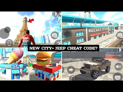 New City+ Jeep Cheat Code? indian bike driving 3d new update || new city link || new cheat code