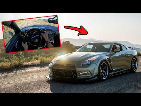 Ripping My 700HP R35 GTR through the Canyons!