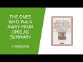 Omelas: Ethics and Society Exploration