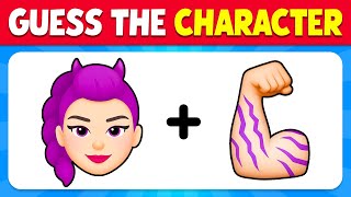 Guess KPop Demon Hunters Movie Characters by EMOJI Quiz 😍🌈💜 Huntrix, Saja Boys, Jinu, Rumi