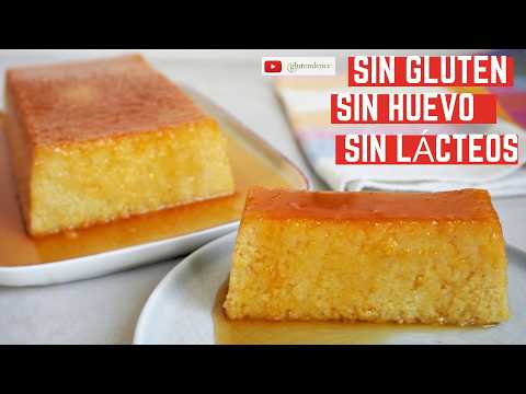 FLAN DE POLENTA SIN HORNO | sin gluten, sin huevo, sin lácteos, vegano