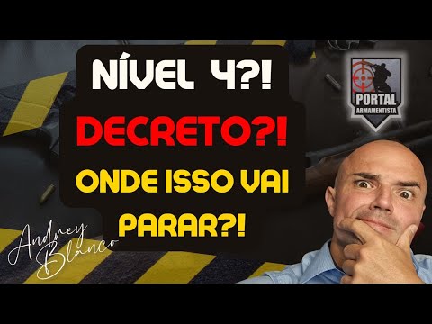 VOLTEI!!! NÍVEL 4? DECRETO? MEU DEUS!!! QUANDO ISSO VAI ACABAR?!