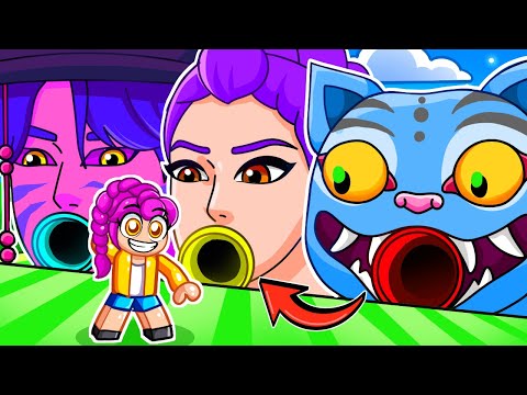 HUNTRIX Pick a KPOP DEMON HUNTERS SLIDE in Roblox!