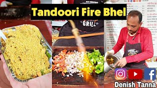 Mr. BHEL Bhandari Special Tandoori Fire Chaat | Indore Street Food