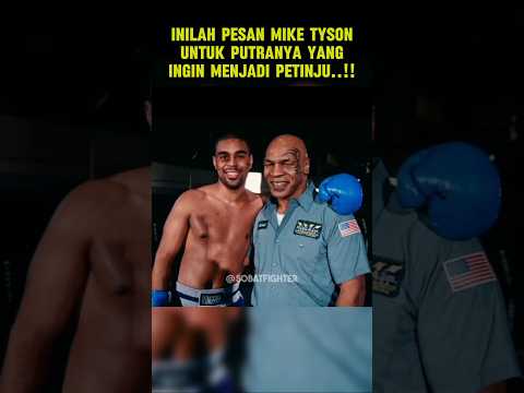 Pesan Mike Tyson Untuk Putranya Yang Ingin Menjadi Petinju #miketyson #boxing #sports #shorts