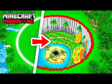 J'ai transformé le PORTAIL de l'END sur Minecraft Hardcore