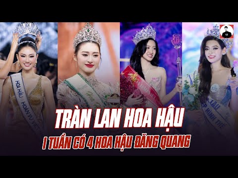 1 TUẦN CÓ 4 HOA HẬU ĐĂNG QUANG: ĐẤT NƯỚC SÁP NHẬP Ở MỌI NGÀNH, CÒN HOA HẬU THÌ TỔ CHỨC TRÀN LAN