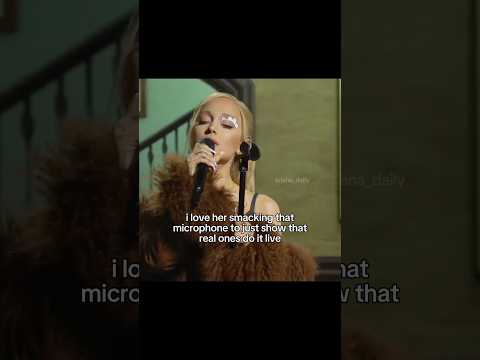 the voice crack at the endโฆ๐ฅน๐ #arianagrande