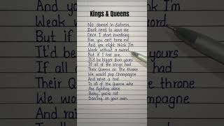 Kings & Queens - Ava Max song lyrics #lyrics #song #viral #trending #shorts