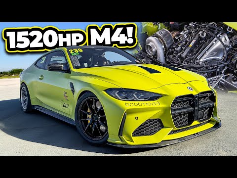 1520HP AWD BMW M4 | 2.8s 60-130MPH (Highest HP M4 in the World!)